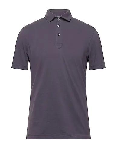Dark purple Piqué Polo shirt