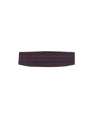 Dark purple Satin Fabric belt