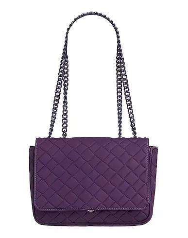 Dark purple Shoulder bag