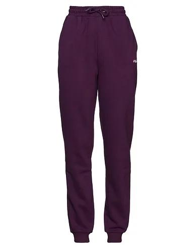 Dark purple Sweatshirt Casual pants