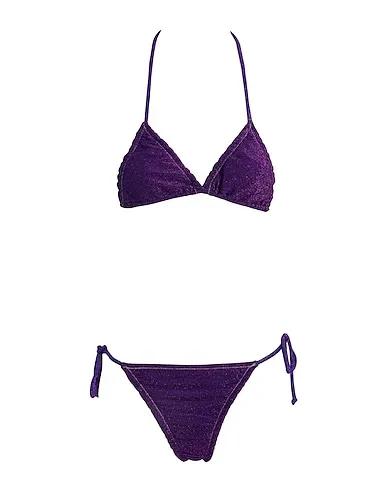 Dark purple Synthetic fabric Bikini
