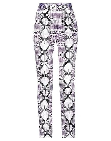 Dark purple Synthetic fabric Casual pants