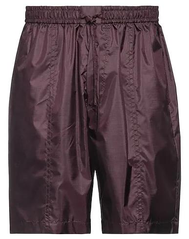 Dark purple Taffeta Shorts & Bermuda