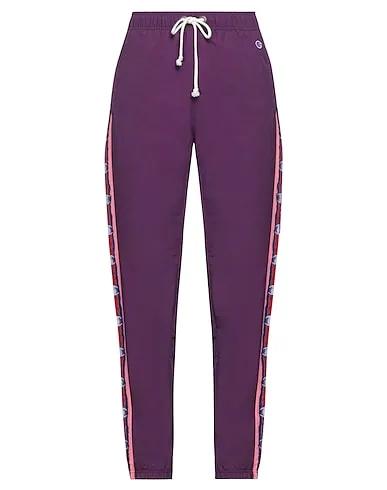 Dark purple Techno fabric Casual pants