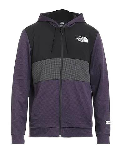 Dark purple Techno fabric Hooded sweatshirt