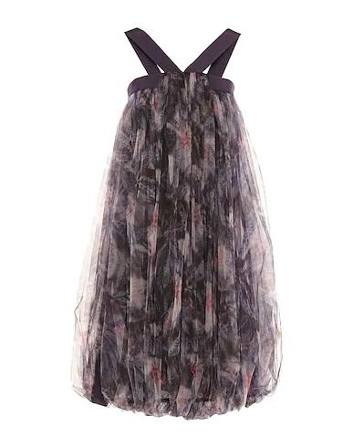 Dark purple Tulle Short dress