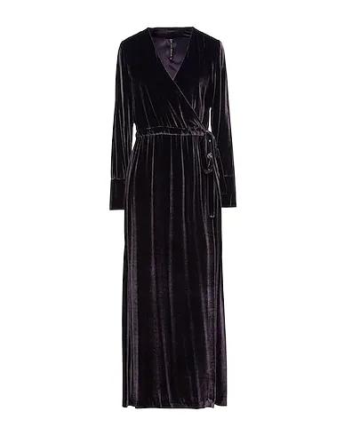 Dark purple Velvet Long dress