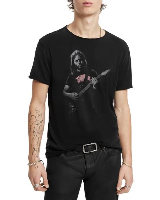 David Gilmour Short Sleeve Crewneck Graphic Tee
