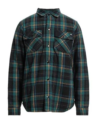 Deep jade Flannel Checked shirt