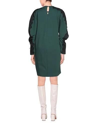 Deep jade Jersey Short dress