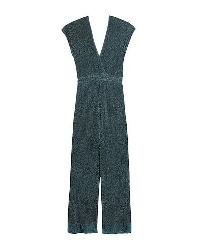 Deep jade Knitted Jumpsuit/one piece