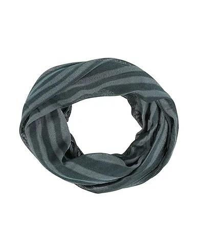 Deep jade Knitted Scarves and foulards