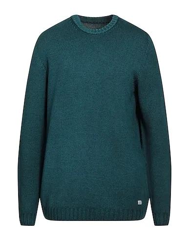 Deep jade Knitted Sweater