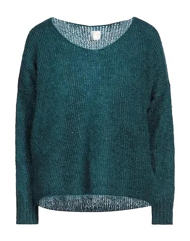 Deep jade Knitted Sweater