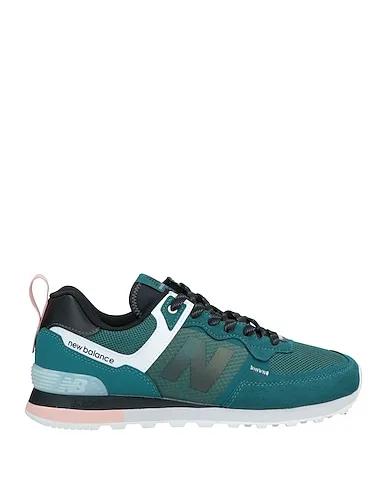 Deep jade Leather Sneakers