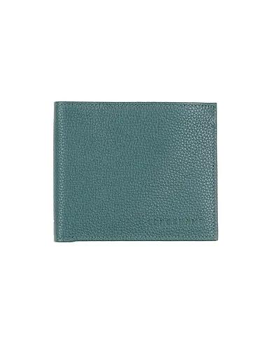 Deep jade Leather Wallet