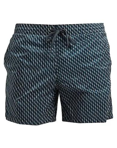 Deep jade Techno fabric Swim shorts