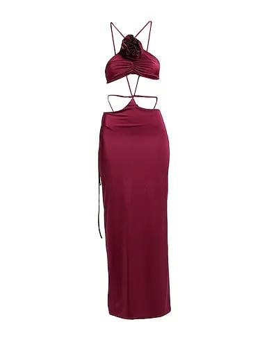 Deep purple Cady Long dress