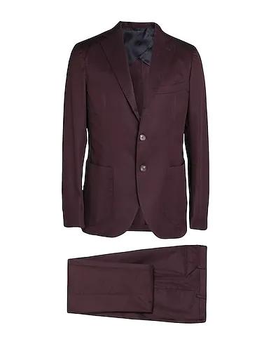 Deep purple Cotton twill Suits