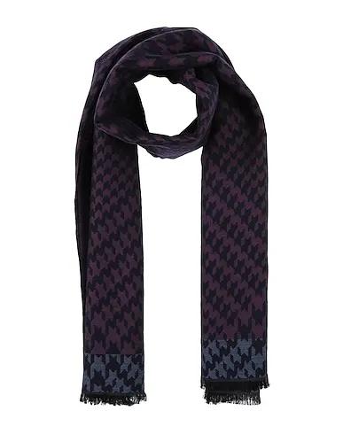 Deep purple Flannel Scarves and foulards