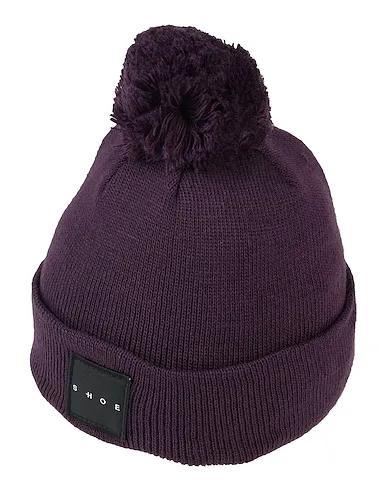 Deep purple Knitted Hat