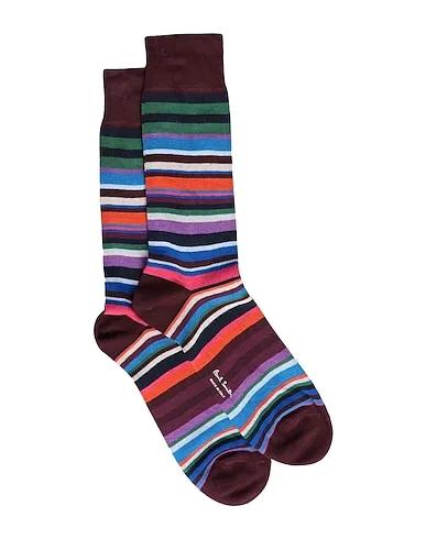 Deep purple Knitted Short socks
