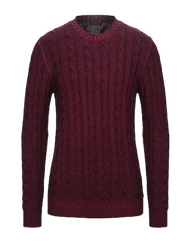 Deep purple Knitted Sweater