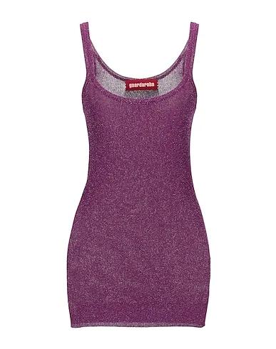 Deep purple Knitted Top