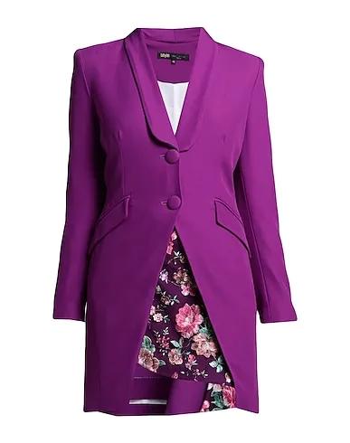 Deep purple Lace Suit