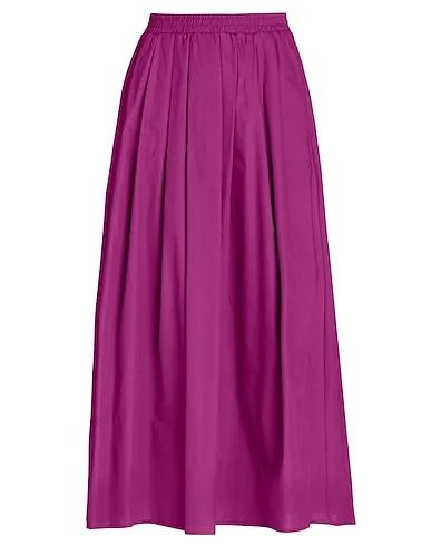 Deep purple Maxi Skirts ORGANIC COTTON MAXI SKIRT
