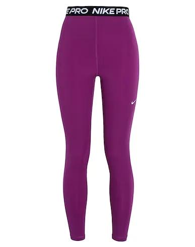 Deep purple Nike Pro 365 Women's High-Waisted 7/8 Mesh Panel Leggings