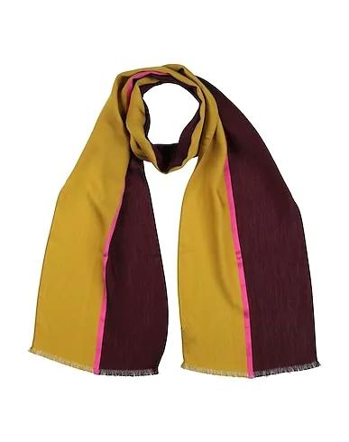 Deep purple Plain weave Scarves and foulards