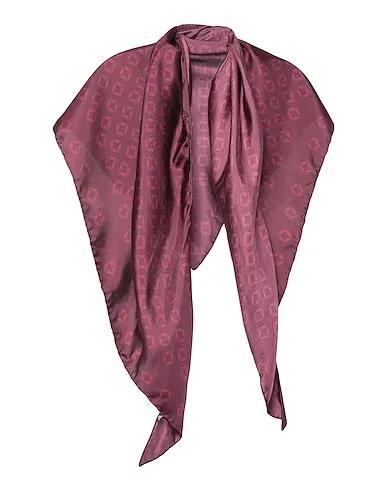 Deep purple Satin Scarves and foulards