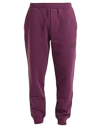 Deep purple Sweatshirt Casual pants