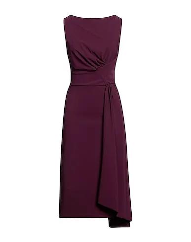 Deep purple Synthetic fabric Short dress