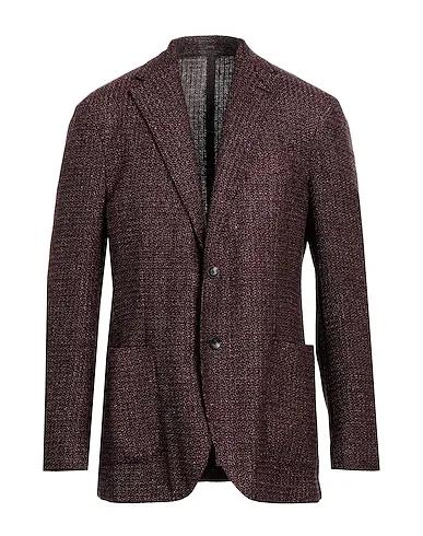 Deep purple Tweed Blazer