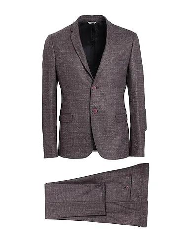 Deep purple Tweed Suits