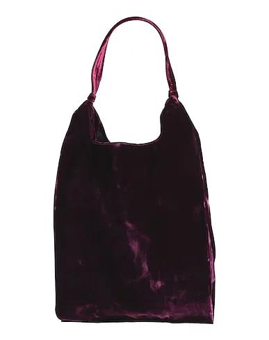 Deep purple Velvet Shoulder bag