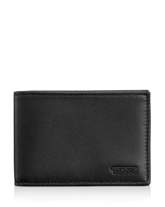 Delta Slim Single Billfold Wallet with RFID