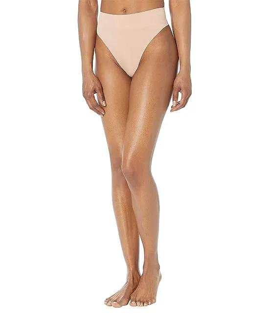 Devin Seamless Hi-Cut Thong