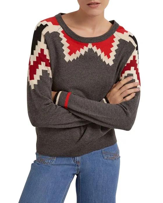Diana Jacquard Sweater