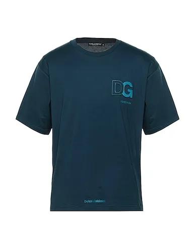 Deep jade Jersey Basic T-shirt