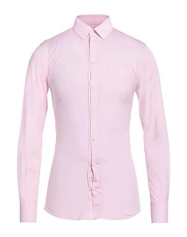 DOLCE & GABBANA | Pink Men‘s Patterned Shirt