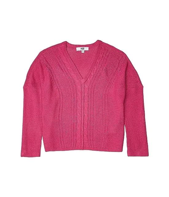 Dolman Cable Sweater