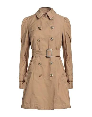 DONDUP | Light brown Women‘s Double Breasted Pea Coat