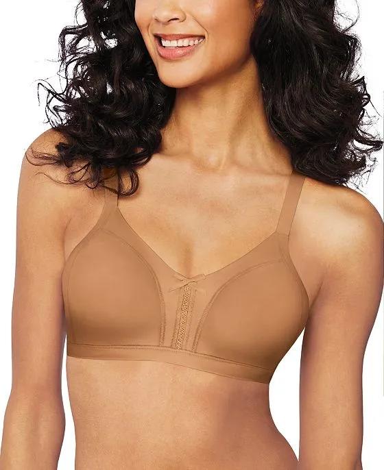 Double Support Back Smoothing Wireless Bra with Cool Comfort DF0044