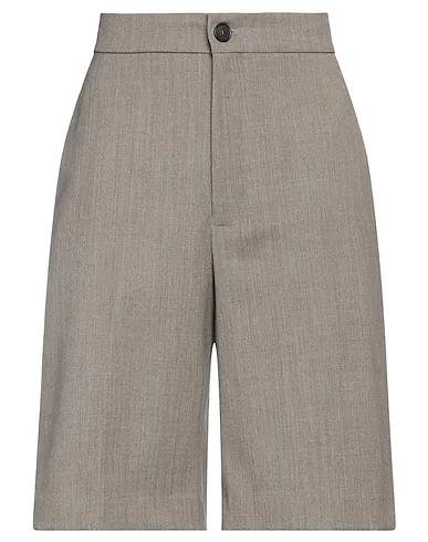 Dove grey Cool wool Shorts & Bermuda