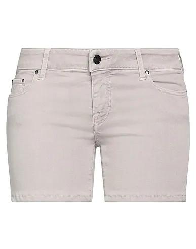 Dove grey Denim Denim shorts