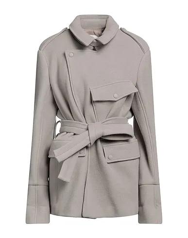 Dove grey Flannel Coat