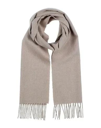Dove grey Flannel Scarves and foulards